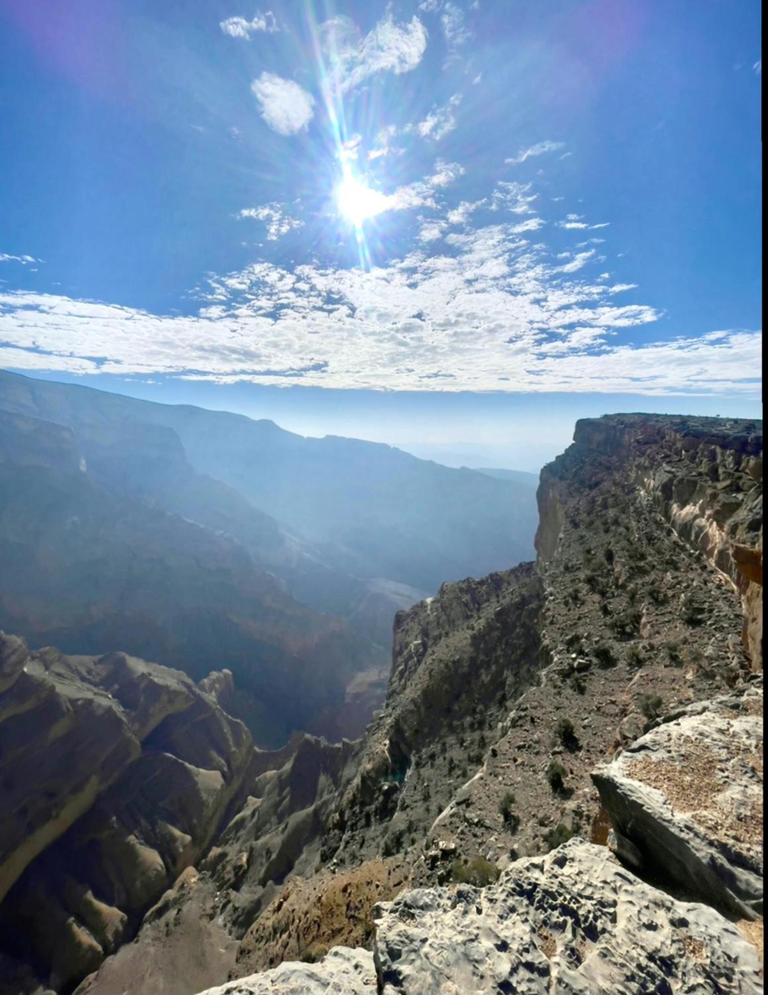 Sunset View Hill Jabal Shams Misfāh